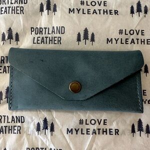 Portland Leather Goods long zip wallet